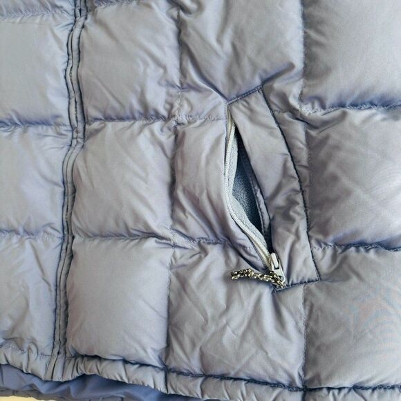 Eddie Bauer Weatheredge Goose Down Puffer Vest Jacket Blue Womens Sz 3X Outdoor - Picture 4 of 7